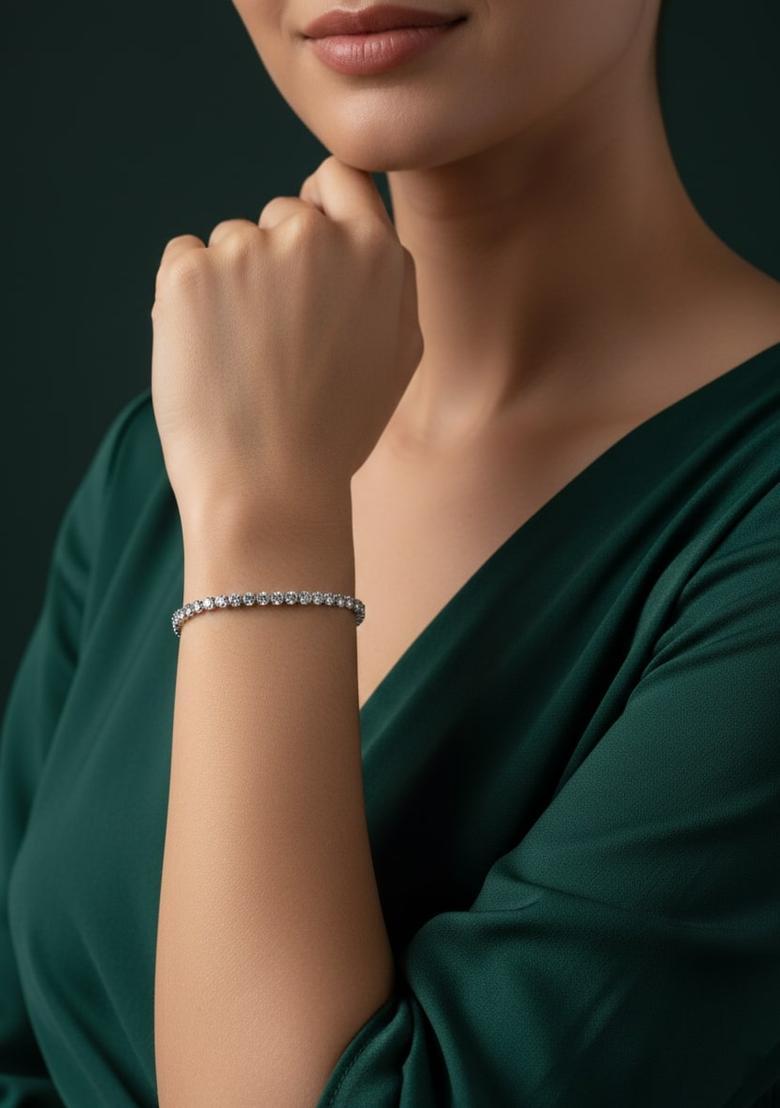 Golden Stainless Bracelet - Indya