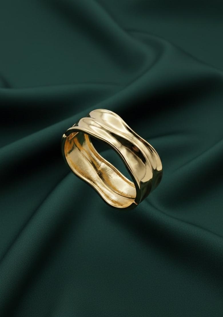 Golden Stainless Bracelet - Indya