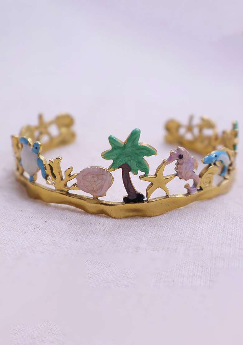 Multicolor  Stainless Steel Bracelet - Indya