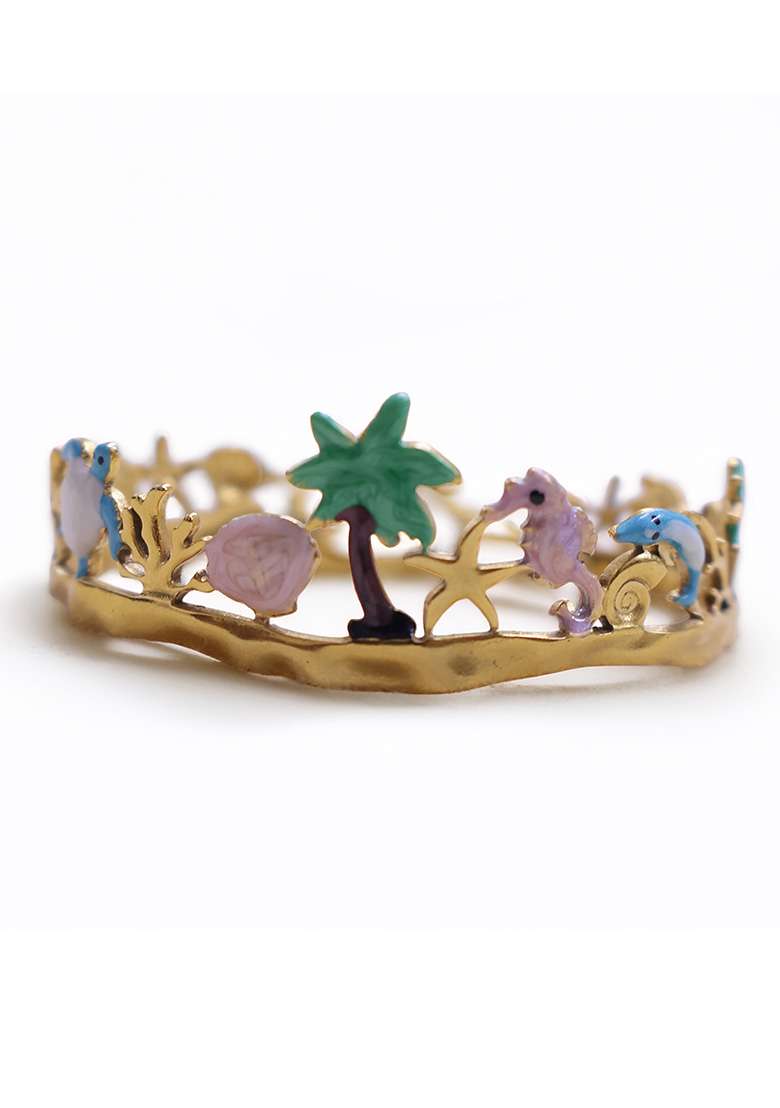 Multicolor  Stainless Steel Bracelet - Indya
