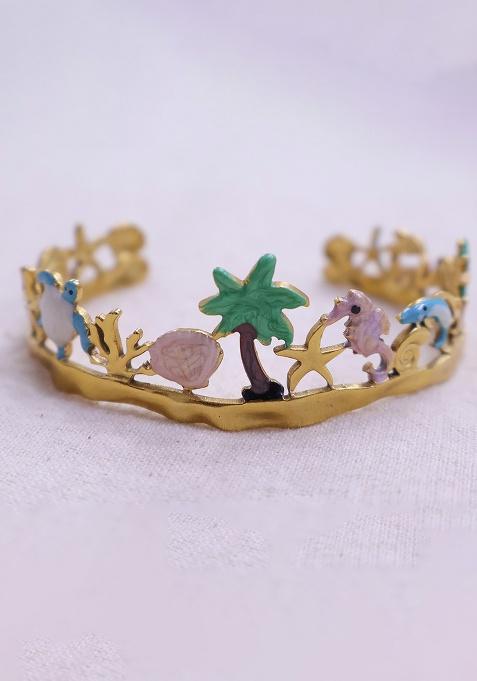 Multicolor  Stainless Steel Bracelet