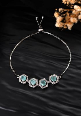 Mint Green Stainless Steel Bracelet