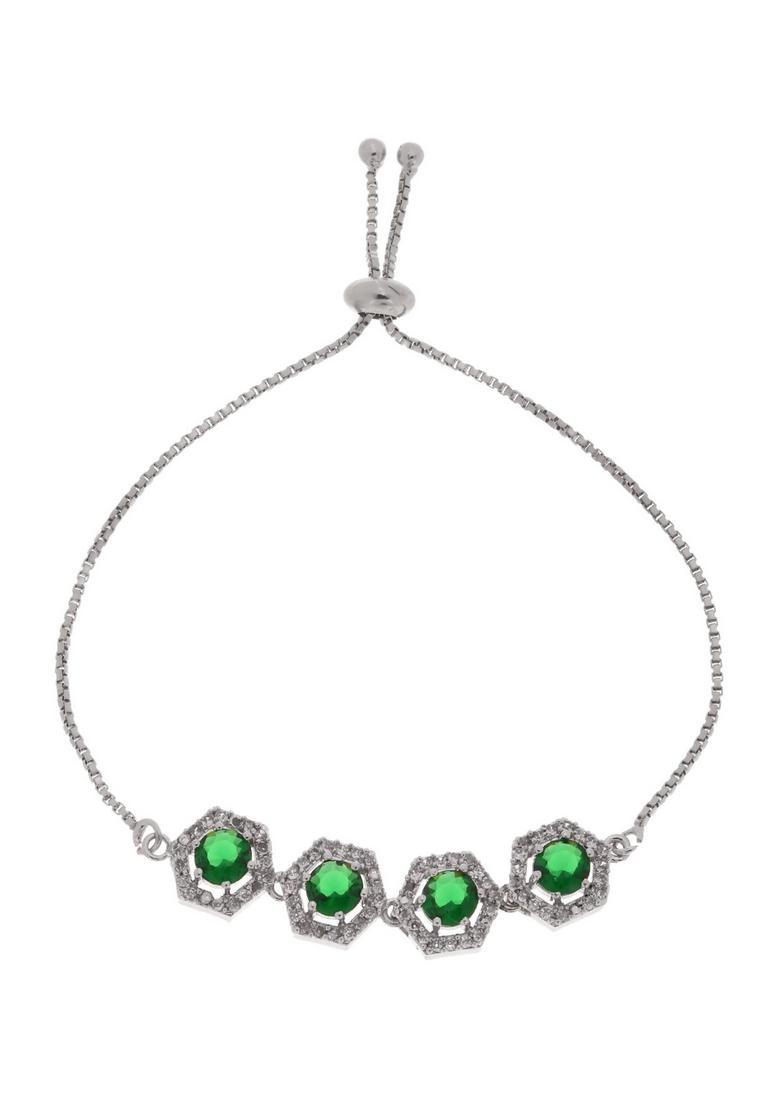 Green Stainless Steel Bracelet - Indya