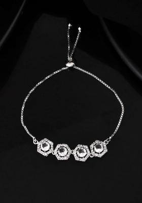 White Stainless Steel Bracelet