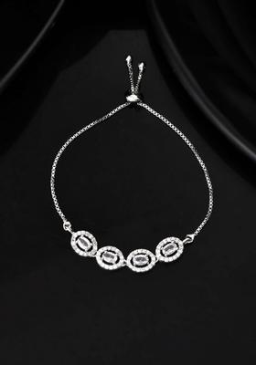 White Stainless Steel Bracelet