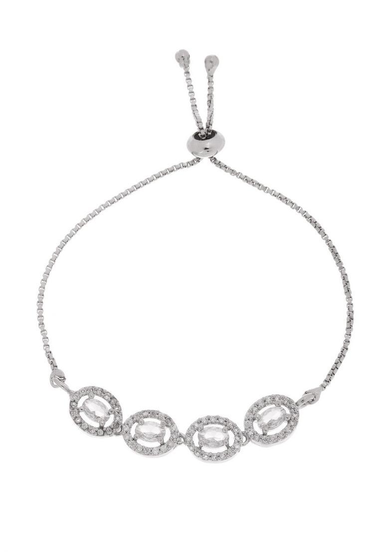 White Stainless Steel Bracelet - Indya