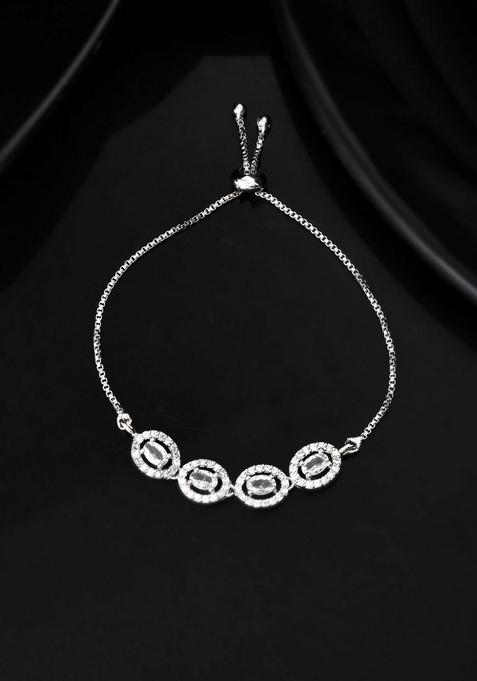 White Stainless Steel Bracelet