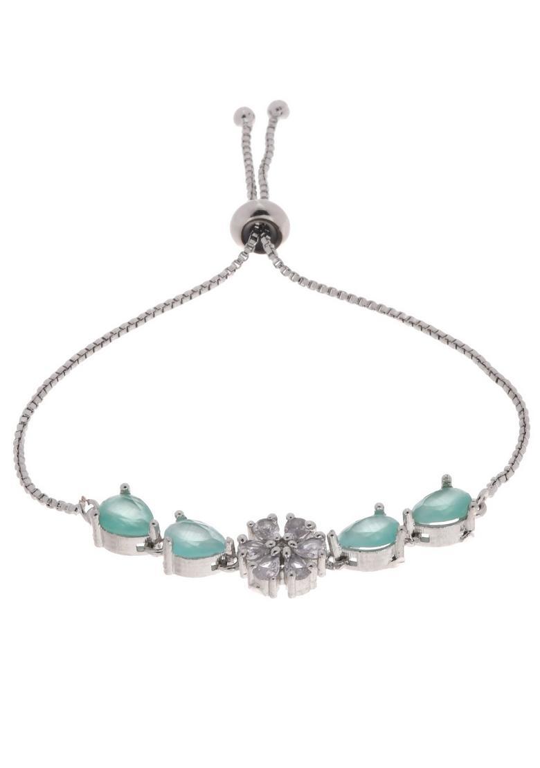 Mint Green Stainless Steel Bracelet - Indya