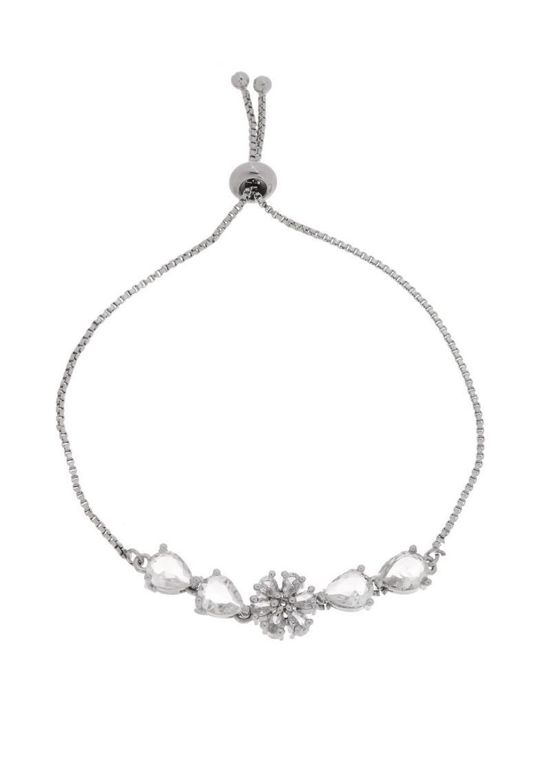 White Stainless Steel Bracelet - Indya