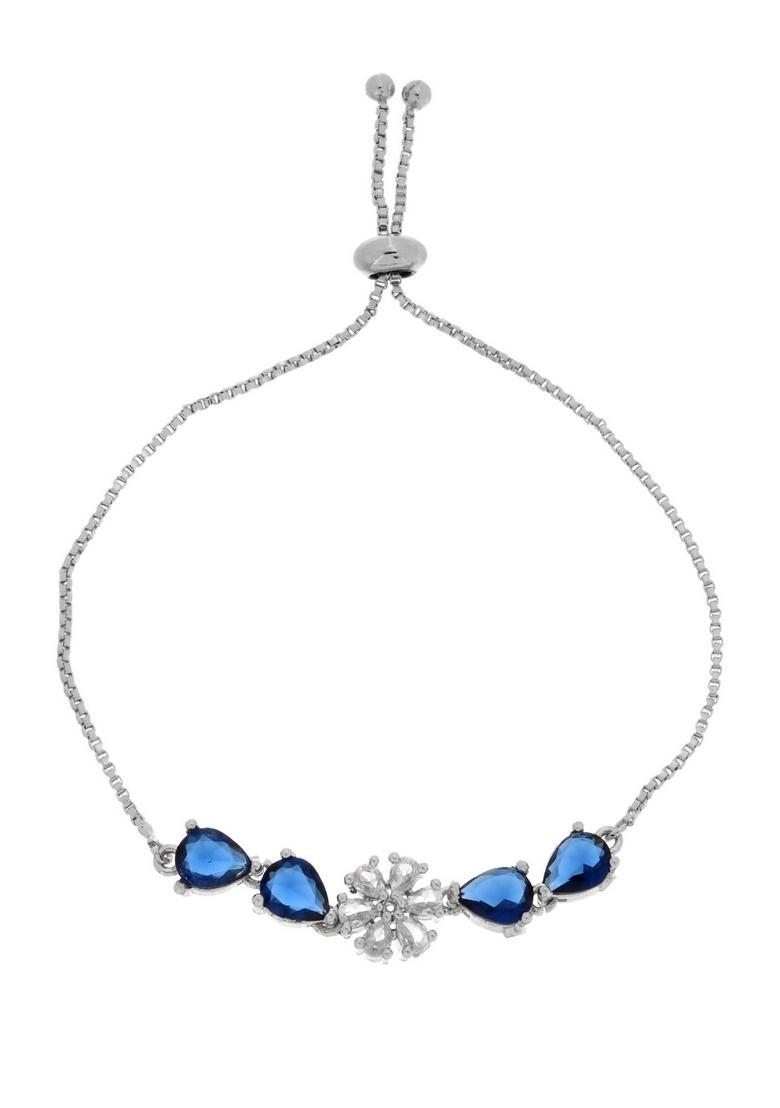 Blue Stainless Steel Bracelet - Indya