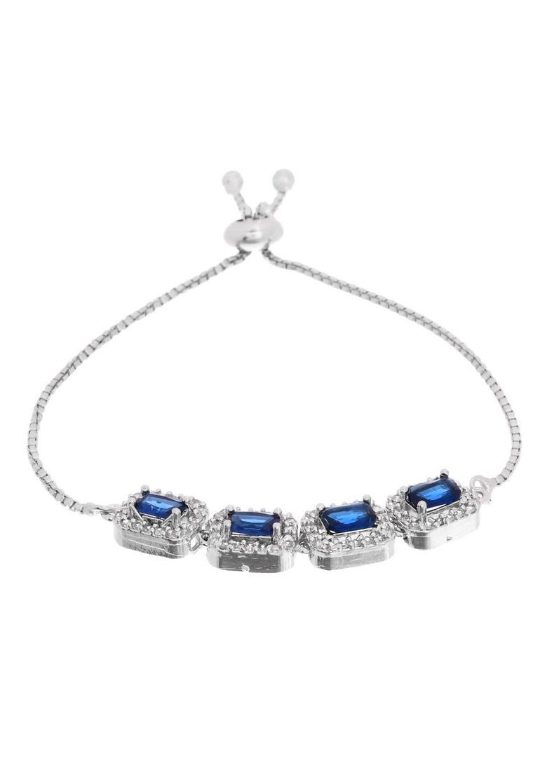 Blue Stainless Steel Bracelet - Indya