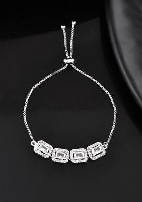 White Stainless Steel Bracelet