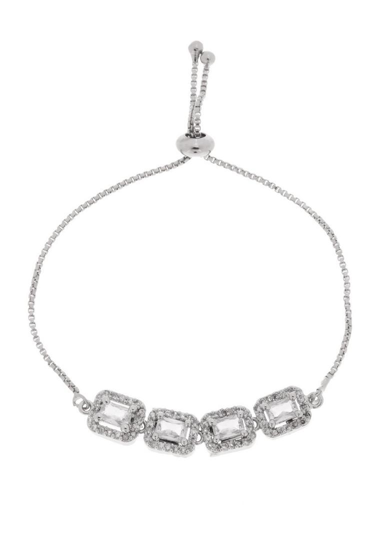 White Stainless Steel Bracelet - Indya