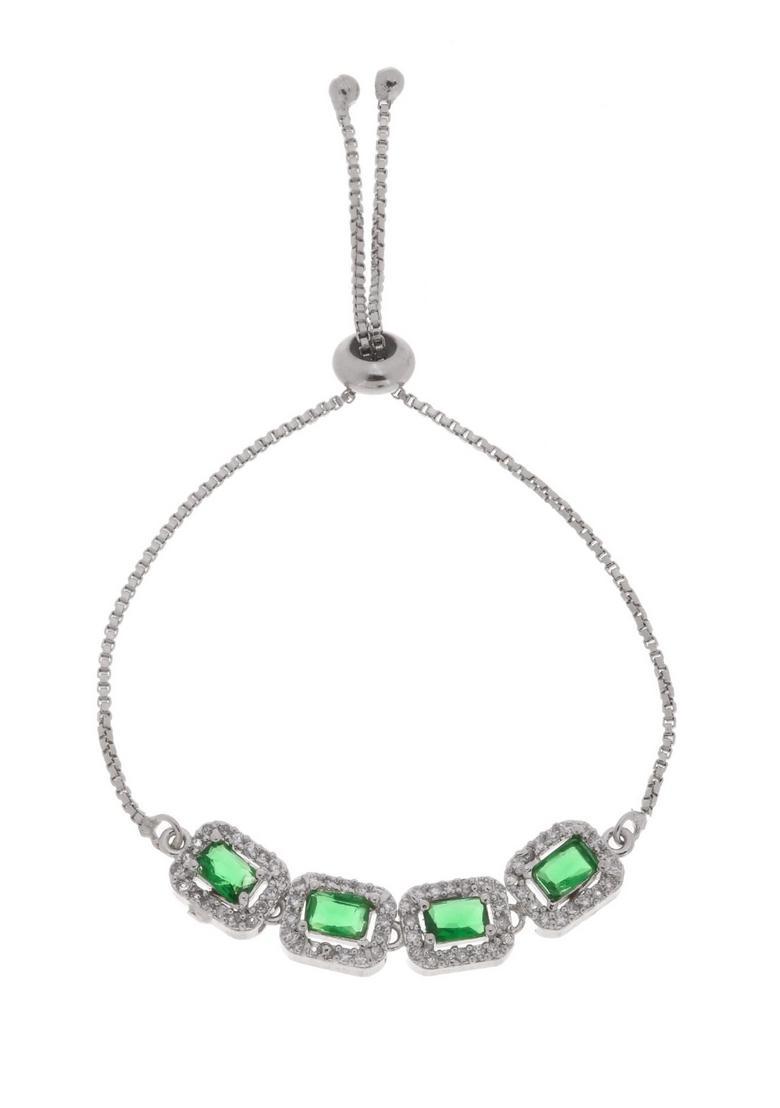 Green Stainless Steel Bracelet - Indya