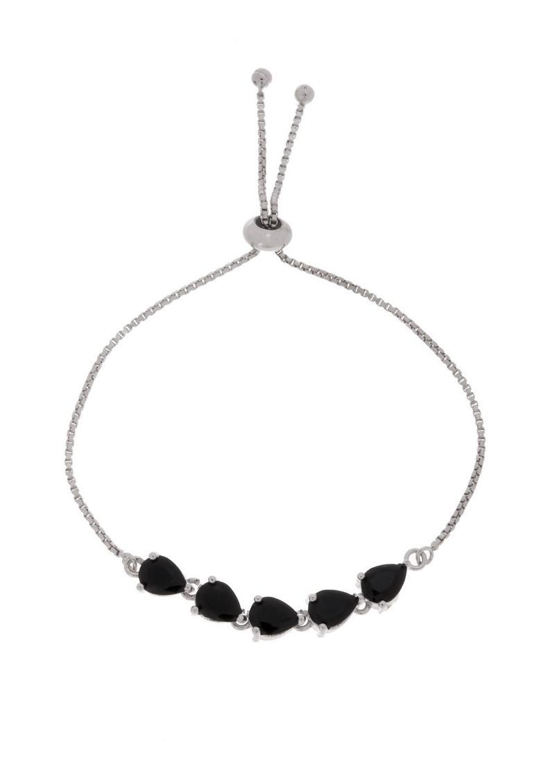 Black Stainless Steel Bracelet - Indya