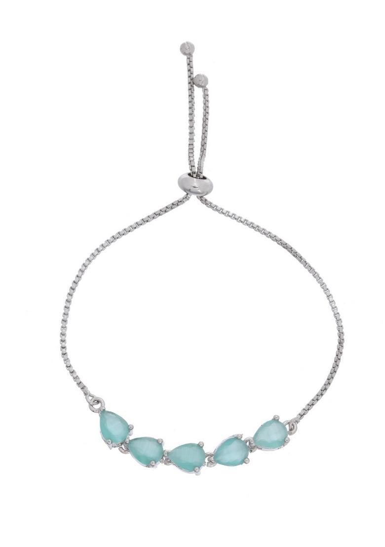 Mint Green Stainless Steel Bracelet - Indya