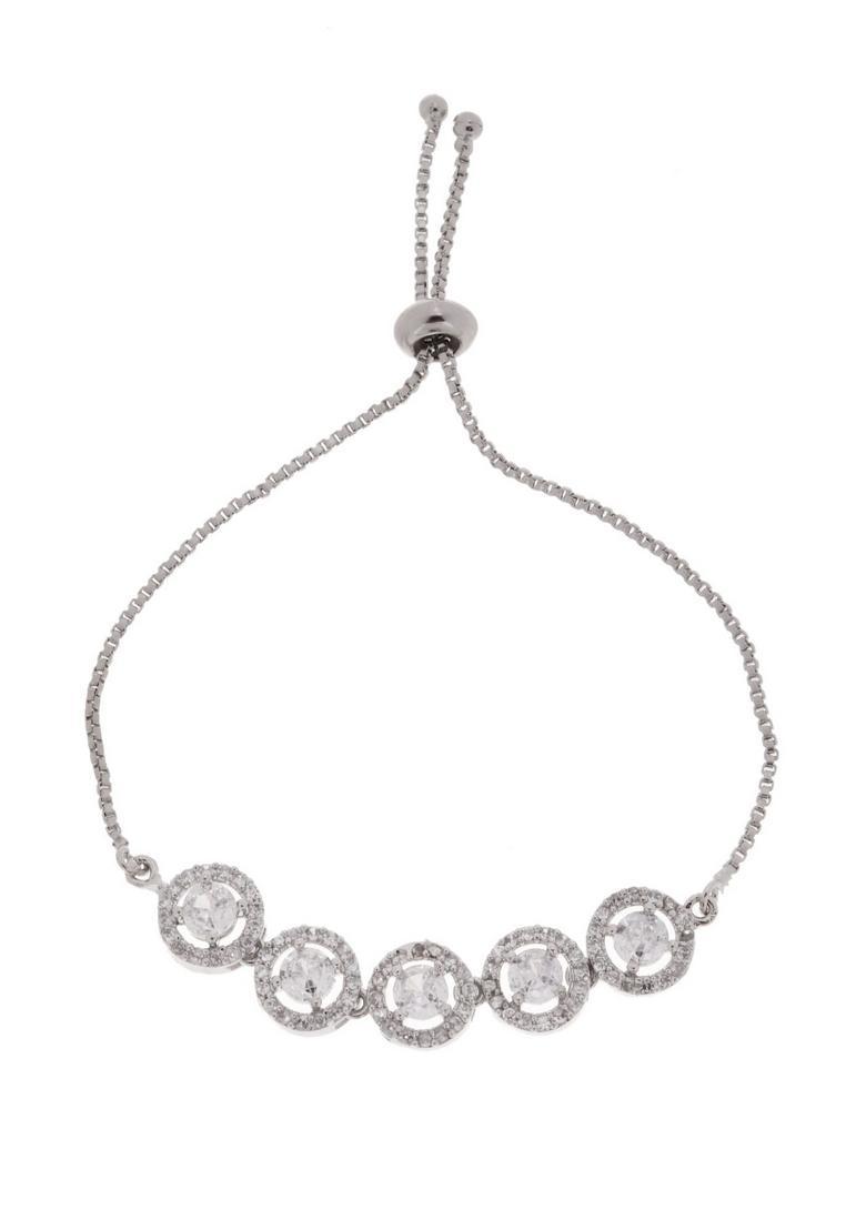 White Stainless Steel Bracelet - Indya