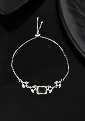 Green Stainless Steel Bracelet