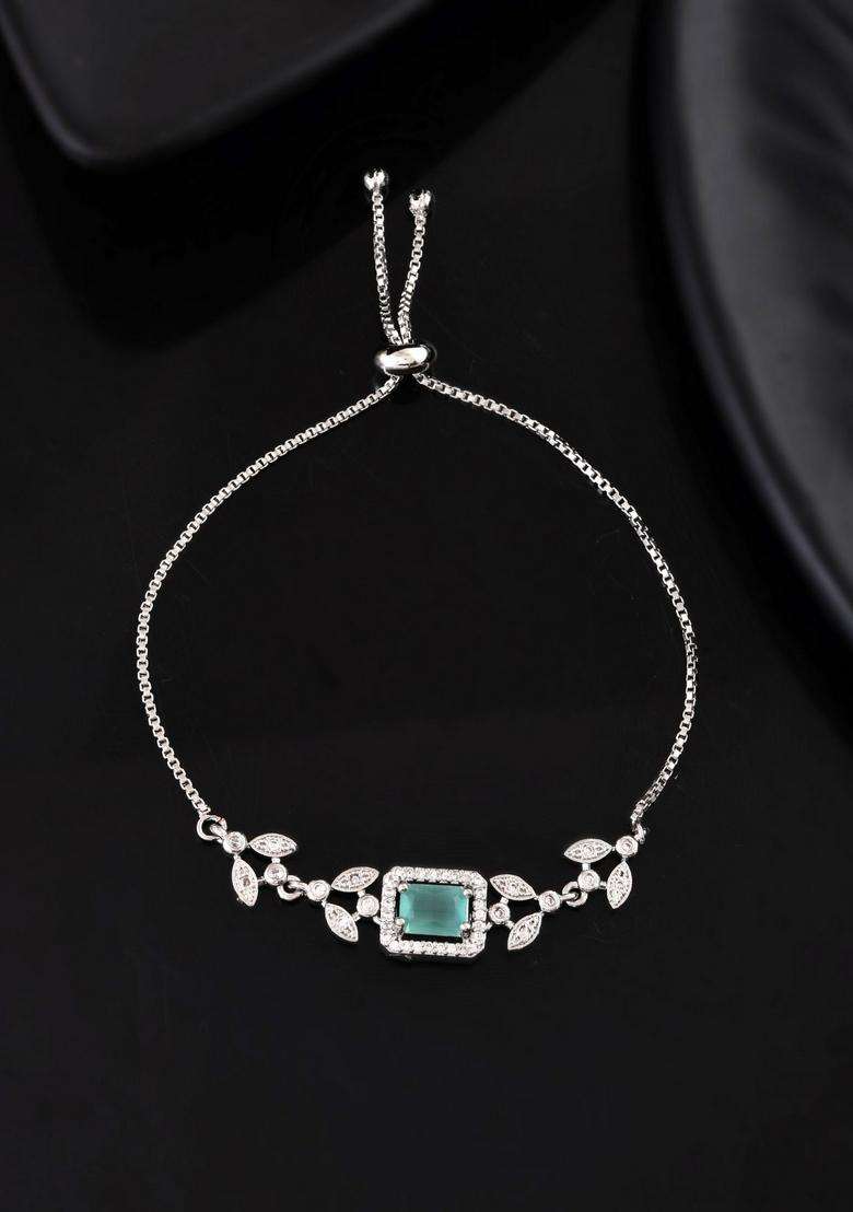 Mint Green Stainless Steel Bracelet - Indya