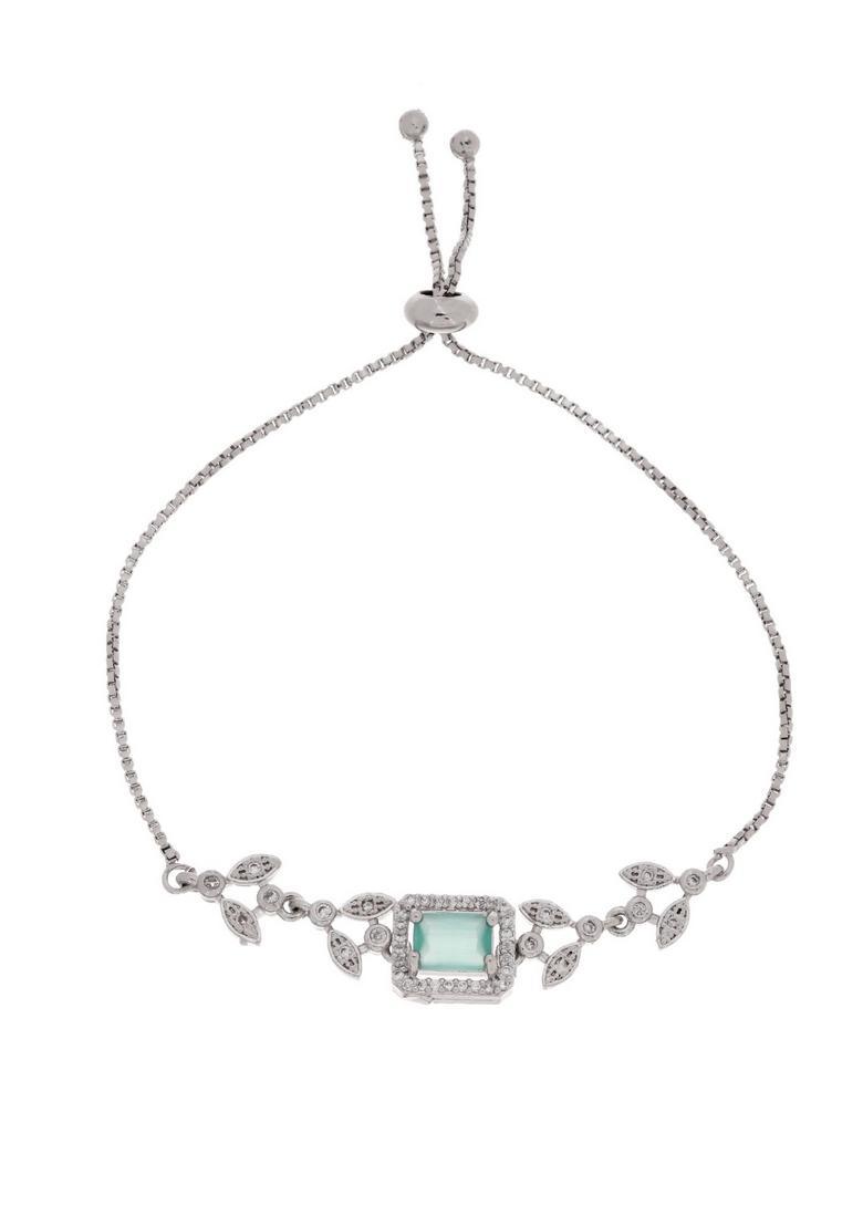 Mint Green Stainless Steel Bracelet - Indya