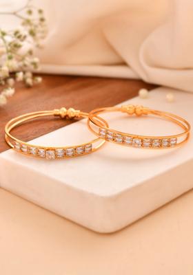 Gold Stainless Steel Bangles