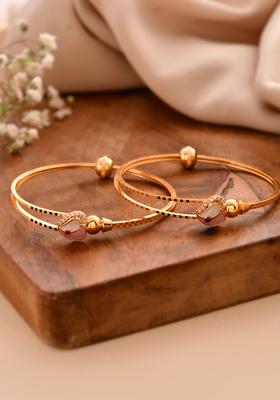 Gold Stainless Steel Bangles