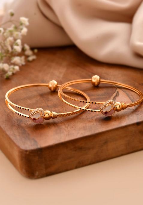 Gold Stainless Steel Bangles