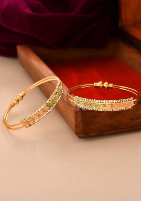 Gold Stainless Steel Bangles