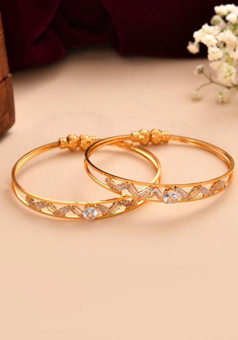 Gold Stainless Steel Bangles
