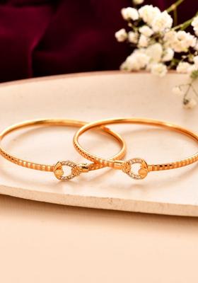 Gold Stainless Steel Bangles