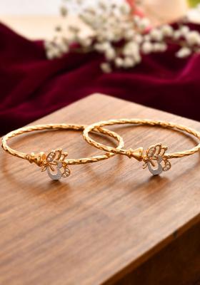 Gold Stainless Steel Bangles
