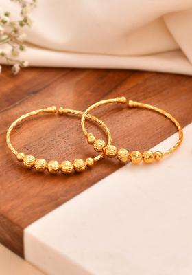Gold Stainless Steel Bangles