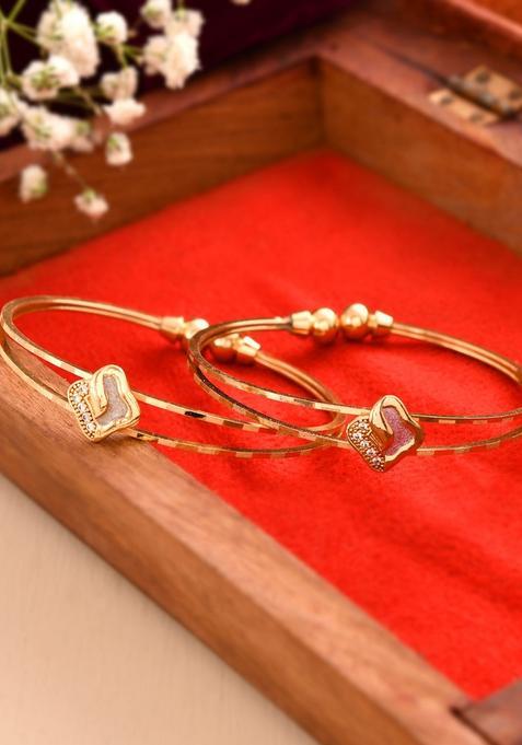 Gold Stainless Steel Bangles