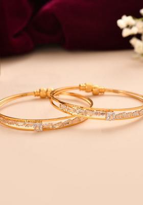 Gold Stainless Steel Bangles