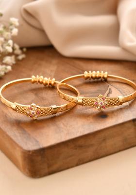 Gold Stainless Steel Bangles