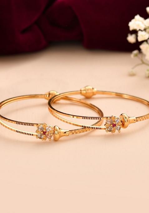 Gold Stainless Steel Bangles