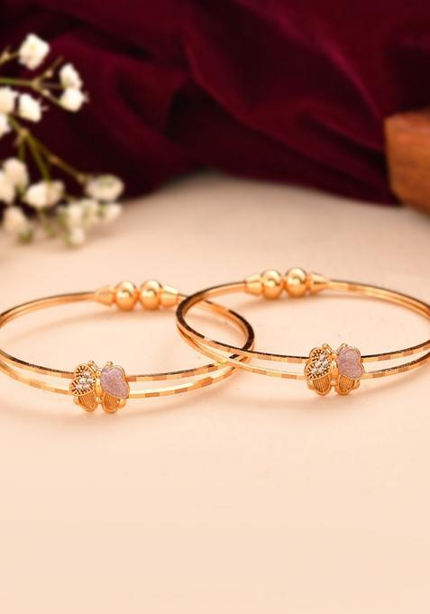 Gold Stainless Steel Bangles