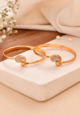Gold Stainless Steel Bangles