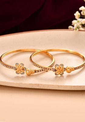 Gold Stainless Steel Bangles