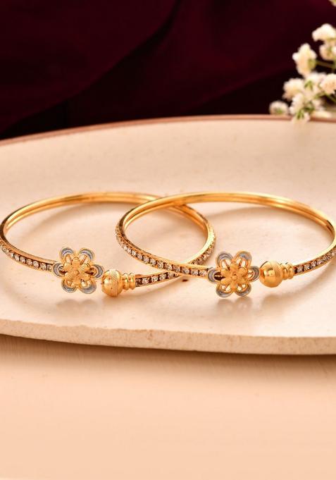 Gold Stainless Steel Bangles