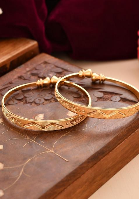 Gold Stainless Steel Bangles