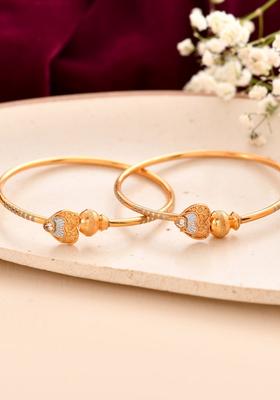 Gold Stainless Steel Bangles
