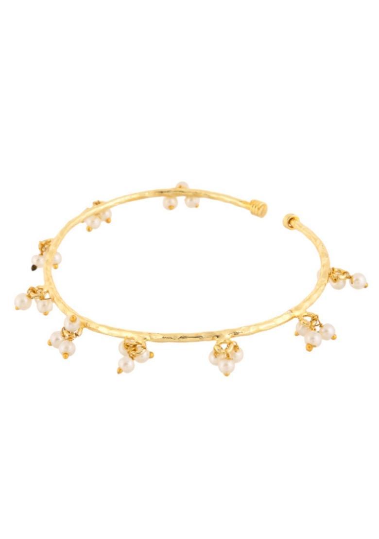 Gold Stainless Steel Bracelet - Indya