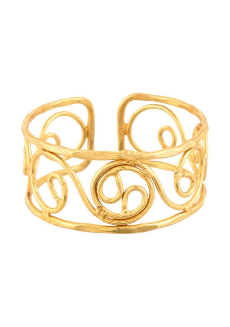 Gold Stainless Steel Bracelet - Indya