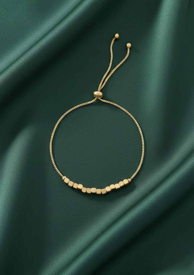 Gold Stainless Necklace - Indya