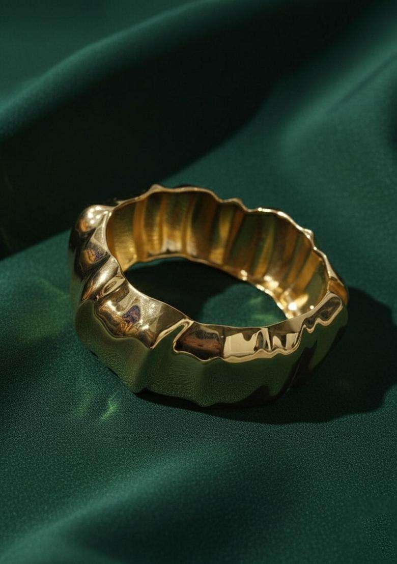 Gold Stainless Necklace - Indya