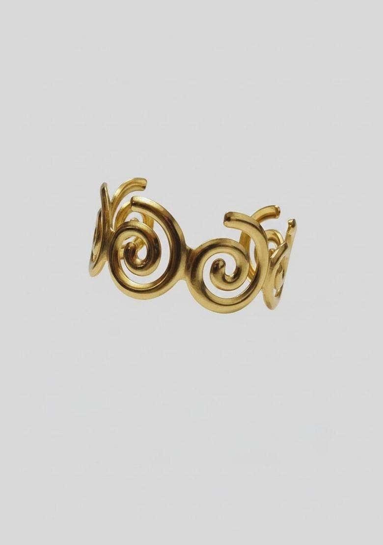Gold Stainless Necklace - Indya
