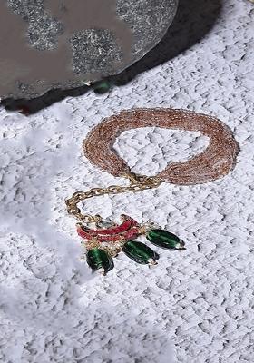 Pink Alloy Bracelet