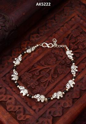 Silver Beads Alloy Bracelet
