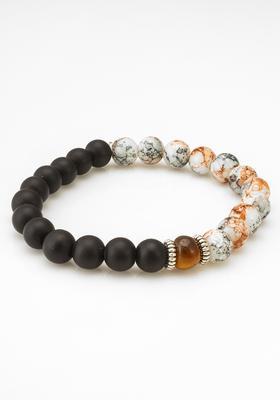 Multicolor Beads Alloy Bracelet